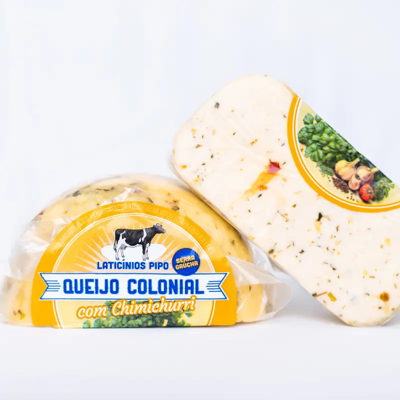 Queijo Colonial Temperado com Chimichurri 370g