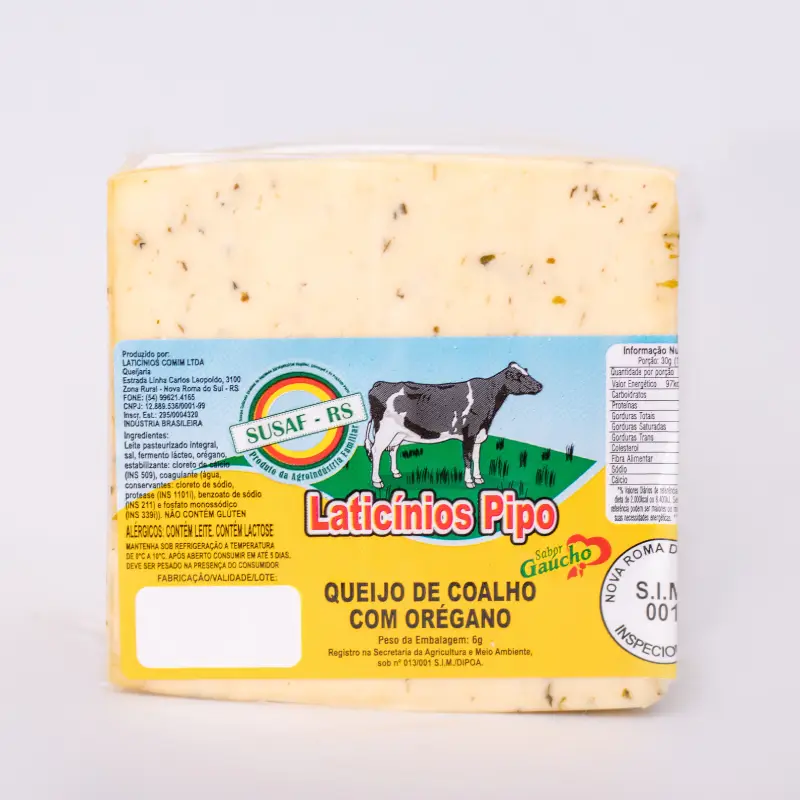 Queijo de Coalho com Orégano de 340 gramas